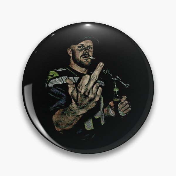 Item preview, Funny Sam Darnold Middle Finge Vintage Meme designed and sold by CMSenseiStore.