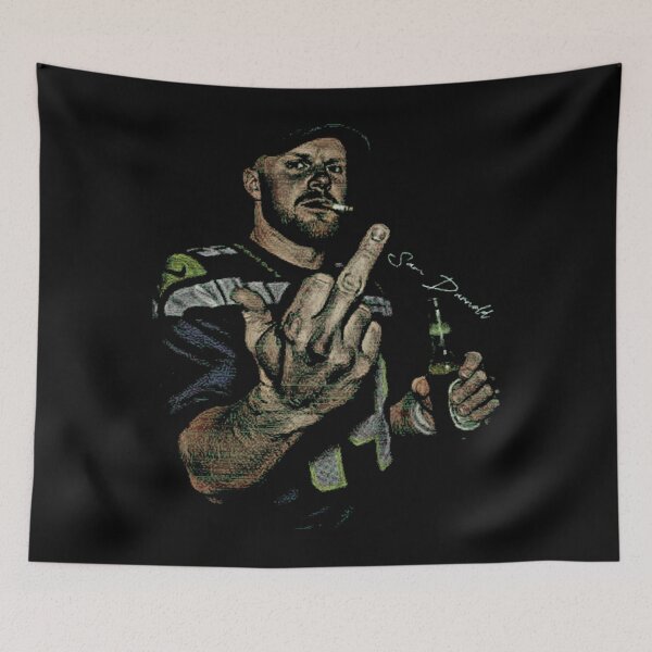 Item preview, Funny Sam Darnold Middle Finge Vintage Meme designed and sold by CMSenseiStore.