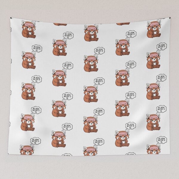 Item preview, Red panda designed and sold by Letter & Petal.
