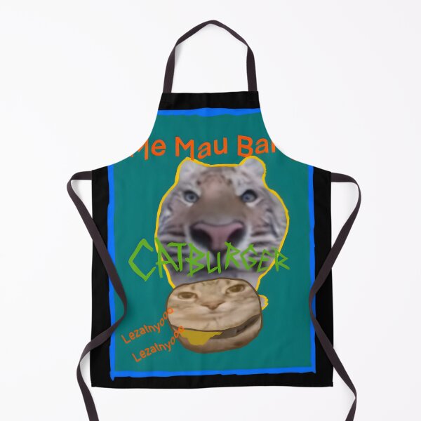 Item preview, Cursed Cat Burger Meme designed and sold by Regainbara.