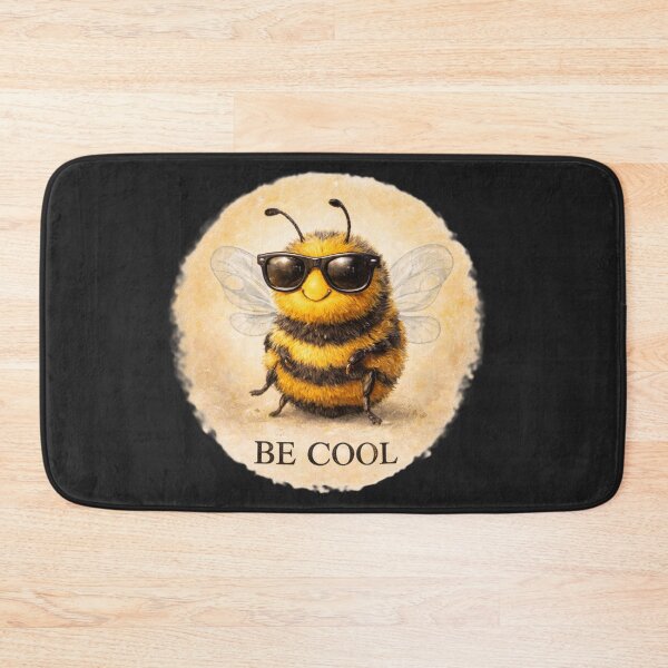 Item preview, Be Cool – Stylish Sunglasses Bee Circle Design designed and sold by TheJoyfulPen.