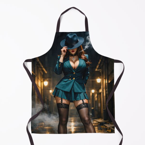 Item preview, Noir Femme Fatale in Emerald Suit designed and sold by Kaleidoscope Print.