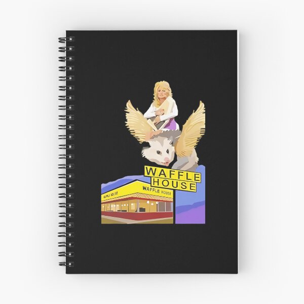 Item preview, Dolly Parton Riding A Winged Possum Over Waffle House  designed and sold by KathrineCody1.