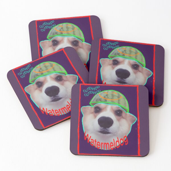 Item preview, Watermelon Dog Retro Pop Art designed and sold by Regainbara.