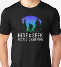 Hide and Seek World Champion Shirt Bigfoot T Shirt Unisex T-Shirt