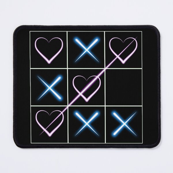 Item preview, Flirty XOXO Hearts Tic Tac Toe designed and sold by DrTol.