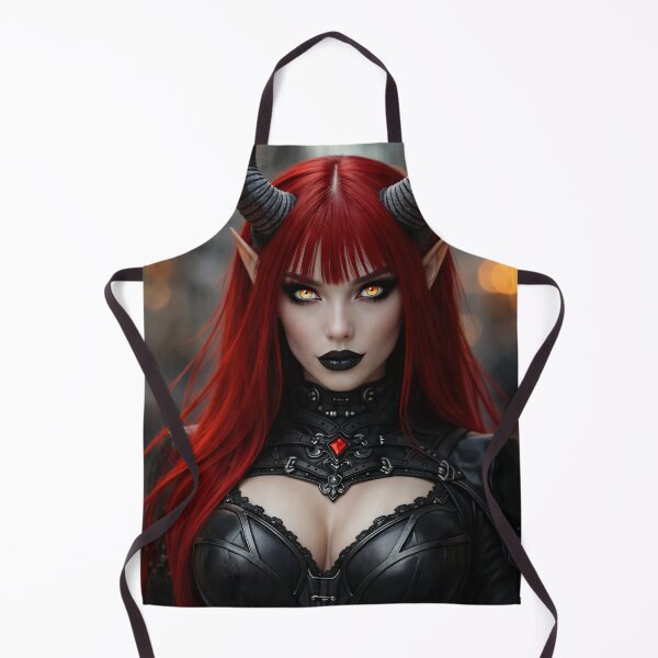 Item preview, Scarlet Gothic Demon Queen Portrait designed and sold by Kaleidoscope Print.