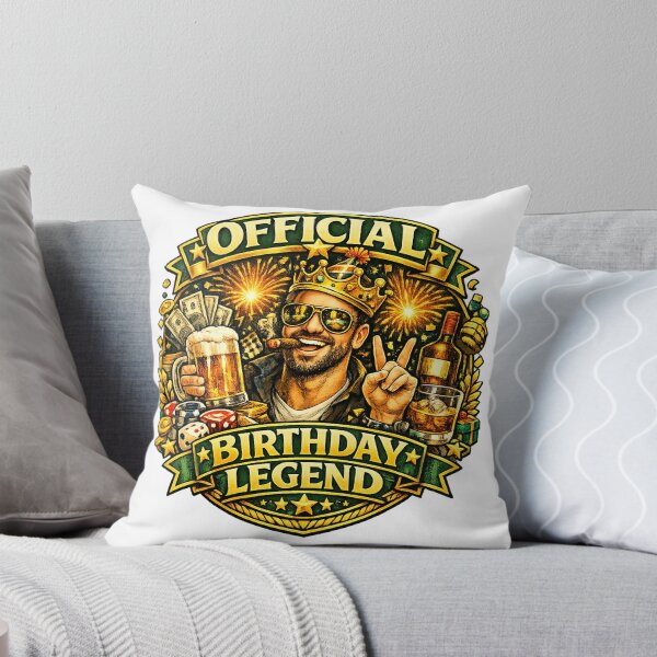 Item preview, Official Birthday Legend Men designed and sold by Throwing-Corn.