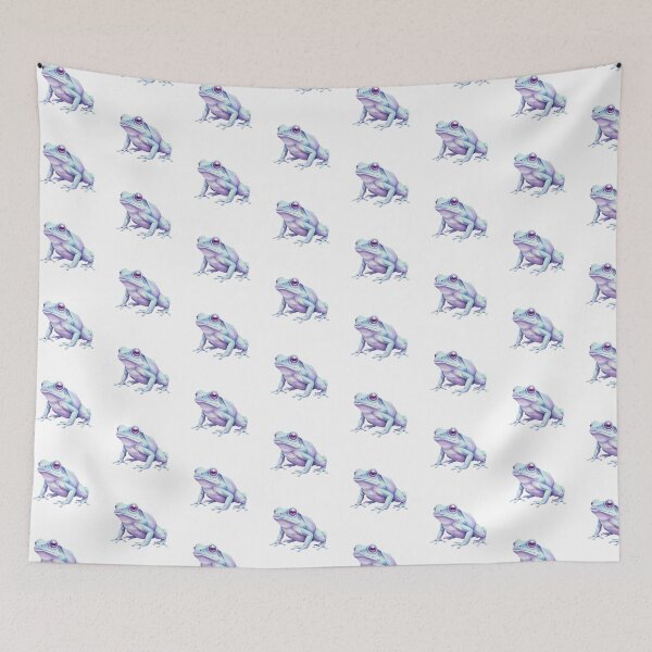 Item preview, Purple Galactic Frog – Cosmic Sticker for Stargazers designed and sold by bsbd-action.