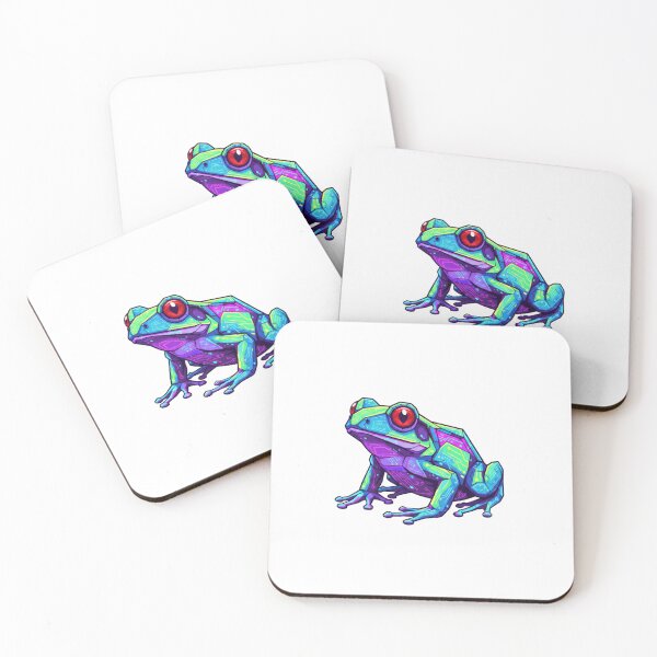 Item preview, Electrical Circuit Frog – Neon Sticker for Programmers and Geeks designed and sold by bsbd-action.
