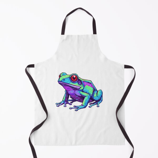 Item preview, Electrical Circuit Frog – Neon Sticker for Programmers and Geeks designed and sold by bsbd-action.
