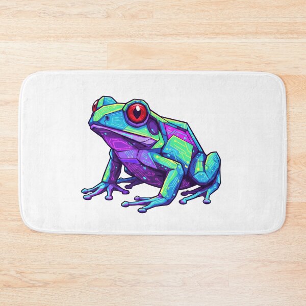 Item preview, Electrical Circuit Frog – Neon Sticker for Programmers and Geeks designed and sold by bsbd-action.