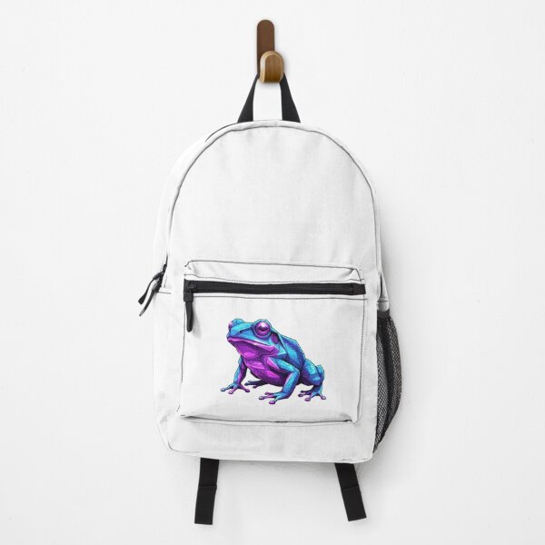 Item preview, Geometric Neon Frog – Futuristic Sticker for Modern Design Lovers designed and sold by bsbd-action.