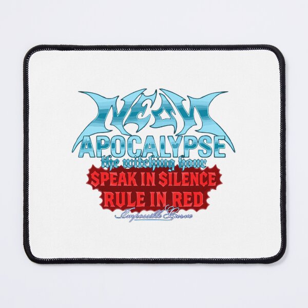 Item preview, Mean Apocalypse Typography Art – Speak in Silence Rule in Red Quote designed and sold by HulTheCreate.