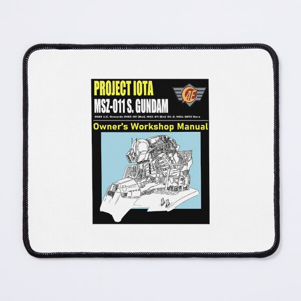 Item preview, Haynes Manual Inspired S.Gundam Print  designed and sold by EdgarOmar46.