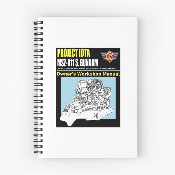 Item preview, Haynes Manual Inspired S.Gundam Print  designed and sold by EdgarOmar46.