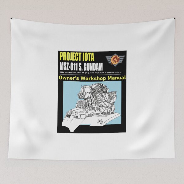 Item preview, Haynes Manual Inspired S.Gundam Print  designed and sold by EdgarOmar46.