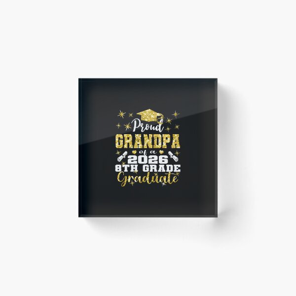 Item preview, Proud Grandpa Of 8Th Grade Graduate 2026 Family designed and sold by Dear-Blue.