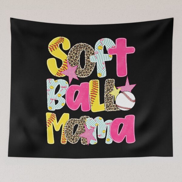 Artikelvorschau, Softball Mama Spieltag entworfen und verkauft von Dear-Blue.