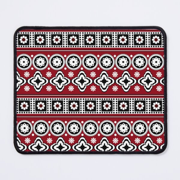 Item preview, Sindhi Ajrak Pattern Design | Traditional Block Print Aesthetic Gift for South Asian Textile & Folk Art Lovers designed and sold by The Queer Designer.