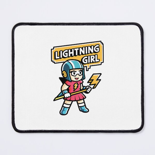Item preview, Lightning Girl Striking With Power And Speed designed and sold by EdgarOmar46.