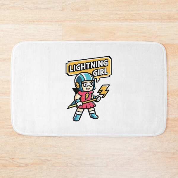 Item preview, Lightning Girl Striking With Power And Speed  designed and sold by EdgarOmar46.