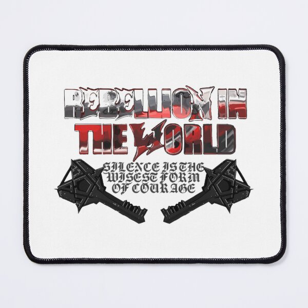 Item preview, Rebellion in the World Typography Art – Bold Quote Street Style Design designed and sold by HulTheCreate.