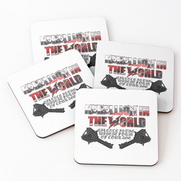 Item preview, Rebellion in the World Typography Art – Bold Quote Street Style Design designed and sold by HulTheCreate.