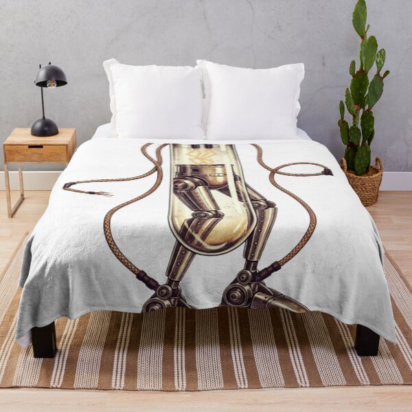 Item preview, Steampunk Robot Tube Retro Futurism Graphic designed and sold by Dzblack.