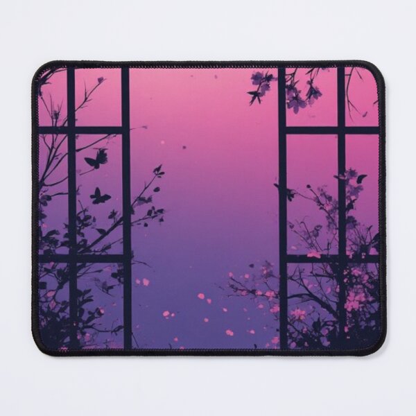 Item preview, Twilight Veranda: Butterflies in the Sakura Mist designed and sold by Jimakmo.