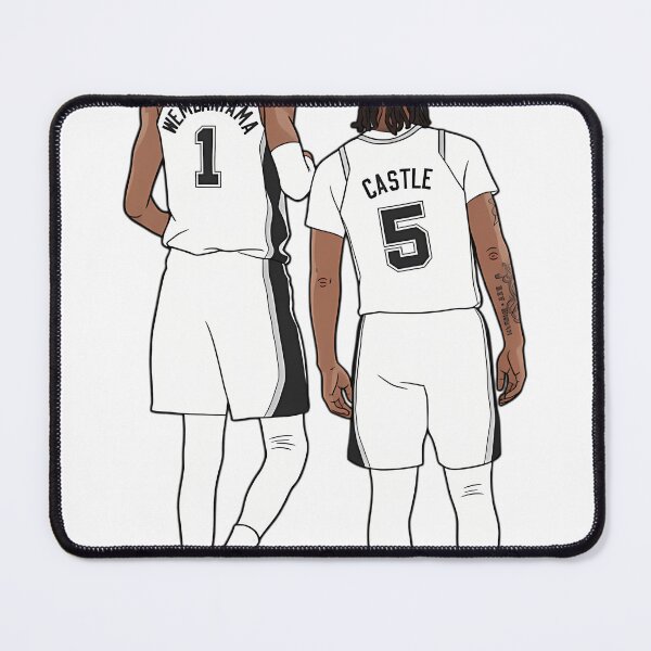 Item preview, Victor Wembanyama And Stephon Castle designed and sold by ErmaHuey1.
