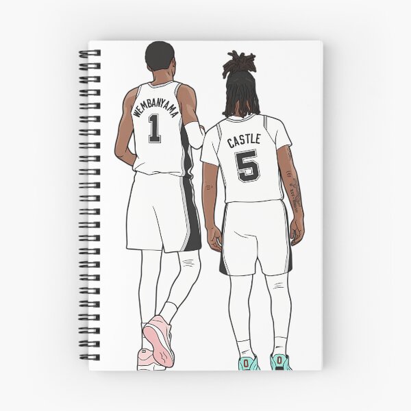 Item preview, Victor Wembanyama And Stephon Castle designed and sold by ErmaHuey1.