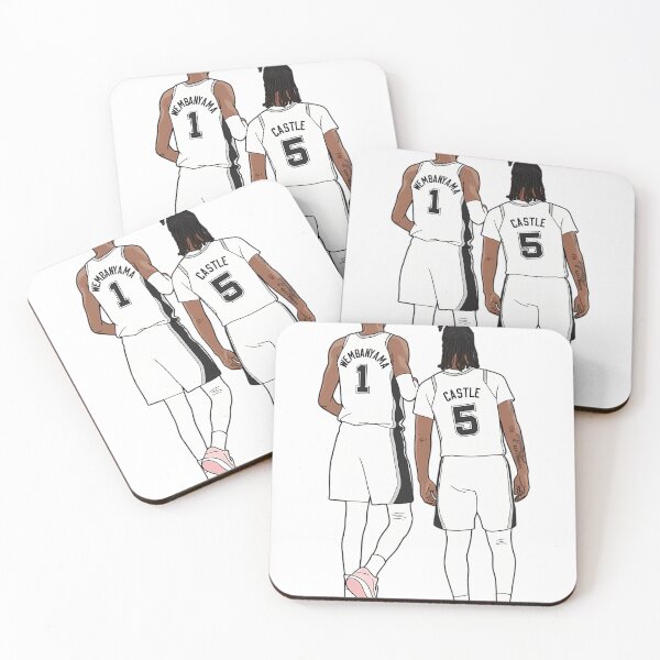Item preview, Victor Wembanyama And Stephon Castle designed and sold by ErmaHuey1.