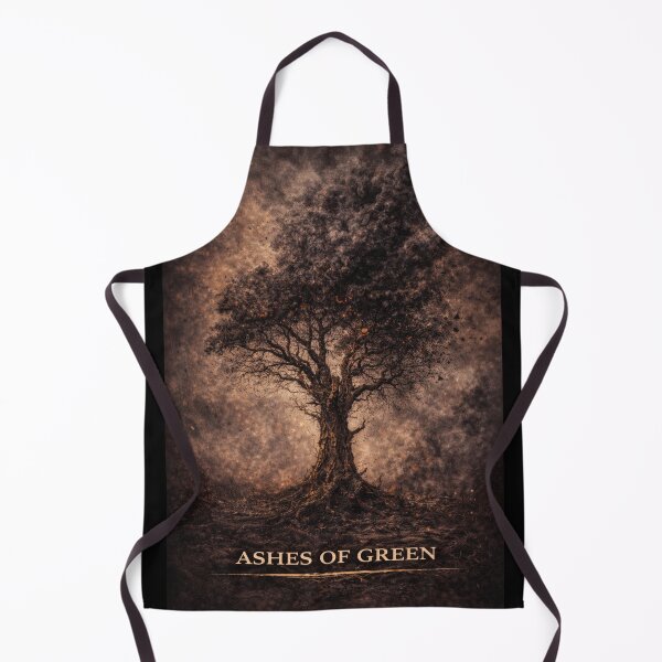 Item preview, Ashes of Green – Deforestation & Climate Change Environmental Awareness Design designed and sold by OrbitOfMind.