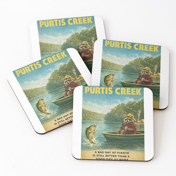Item preview, Purtis Creek Texas Bass Fishing Lake Cabin Outdoor Vintage designed and sold by Aryabek.