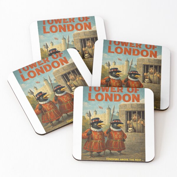 Item preview, Tower of London London England Yeoman Warders Ravens and Historic Thames Fortress designed and sold by Aryabek.