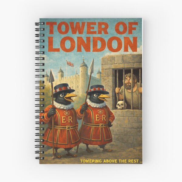 Item preview, Tower of London London England Yeoman Warders Ravens and Historic Thames Fortress designed and sold by Aryabek.