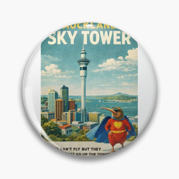 Item preview, Auckland Sky Tower Auckland New Zealand Waitematā Harbour Skyline and Downtown Auckland Waterfront designed and sold by Aryabek.