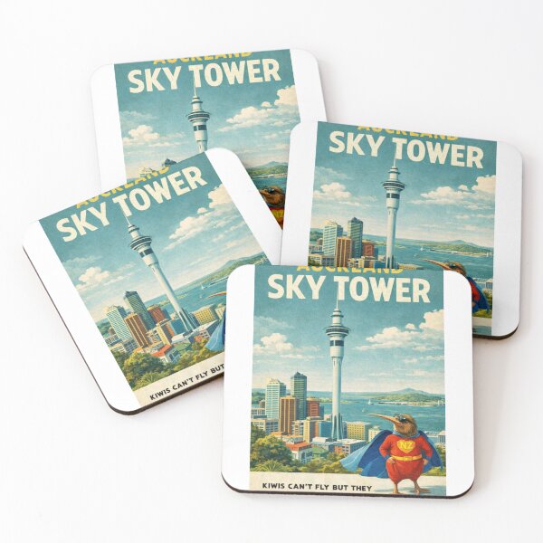 Item preview, Auckland Sky Tower Auckland New Zealand Waitematā Harbour Skyline and Downtown Auckland Waterfront designed and sold by Aryabek.