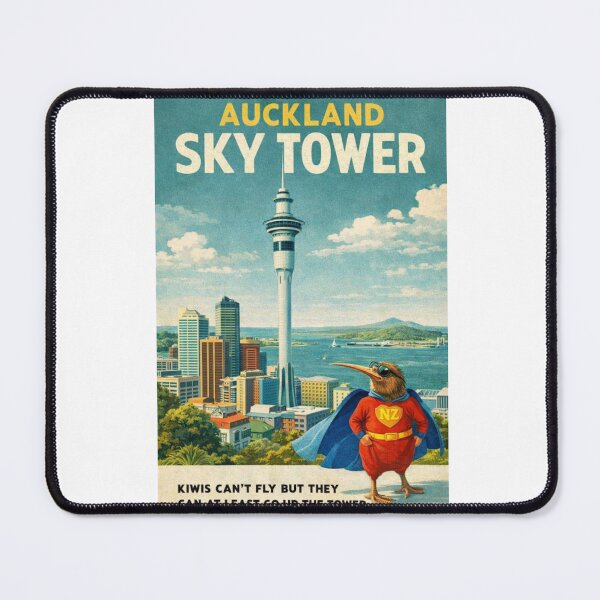 Item preview, Auckland Sky Tower Auckland New Zealand Waitematā Harbour Skyline and Downtown Auckland Waterfront designed and sold by Aryabek.