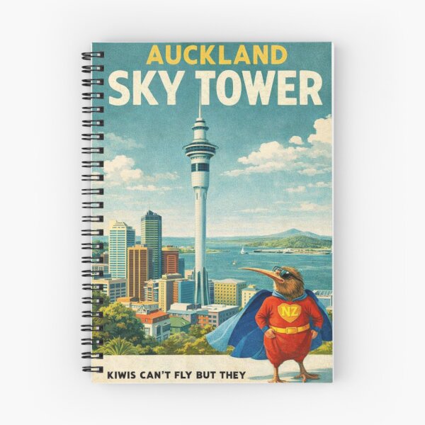 Item preview, Auckland Sky Tower Auckland New Zealand Waitematā Harbour Skyline and Downtown Auckland Waterfront designed and sold by Aryabek.