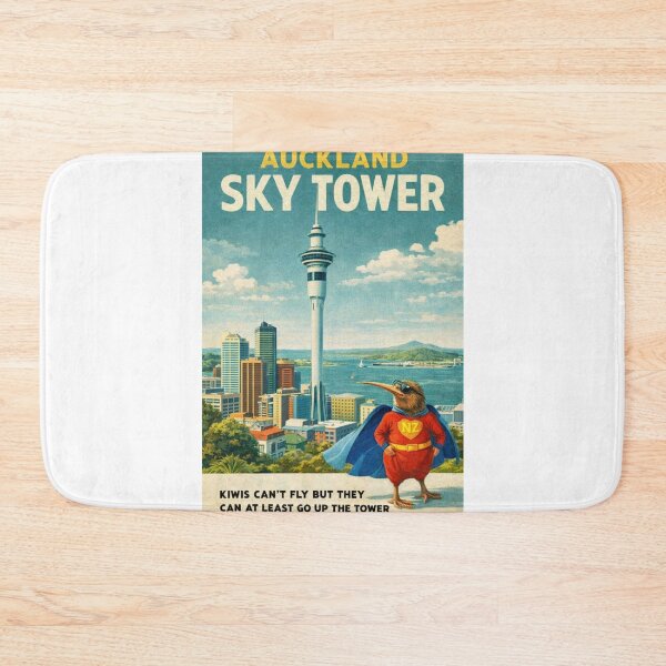 Item preview, Auckland Sky Tower Auckland New Zealand Waitematā Harbour Skyline and Downtown Auckland Waterfront designed and sold by Aryabek.