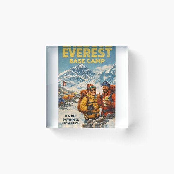 Item preview, Everest Base Camp Nepal Khumbu Glacier Sagarmatha National Park Mount Everest Trekking Camp designed and sold by Aryabek.