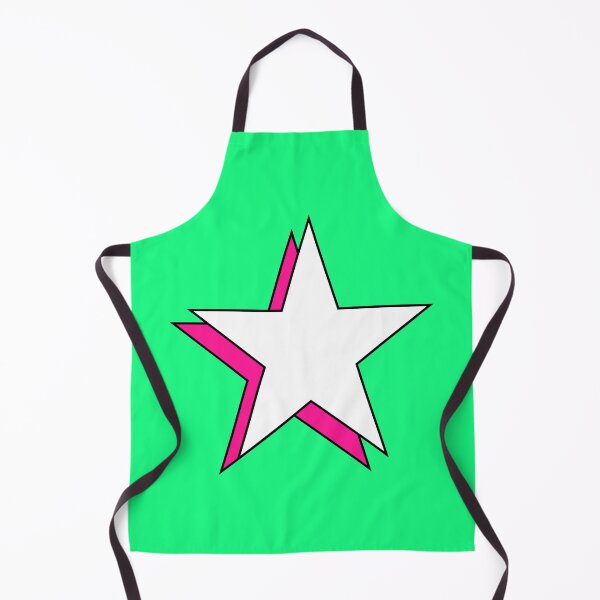 Item preview, Hot Pink White Minimalist Y2K Aesthetic Offset Shadow Star designed and sold by Aesthetic Crew.