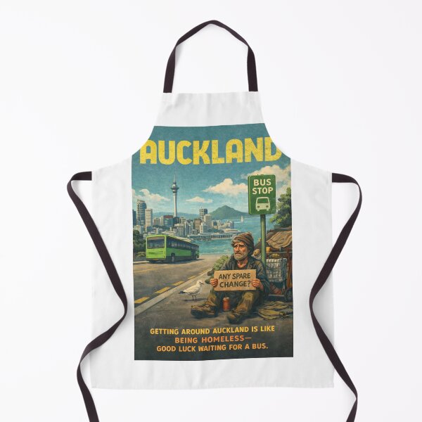 Item preview, Auckland New Zealand Waitemata Harbour Skyline with Sky Tower and Rangitoto Island designed and sold by Aryabek.