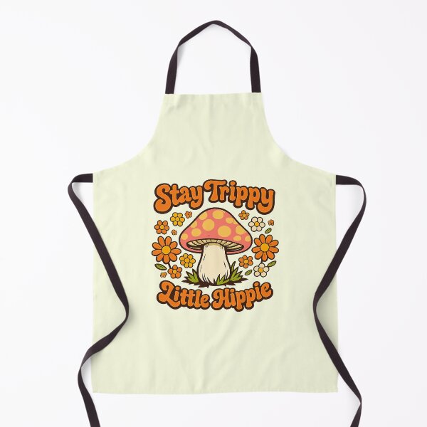 Item preview, Stay Trippy Little Hippie Retro Mushroom 70s Aesthetic designed and sold by Far Out Goods.