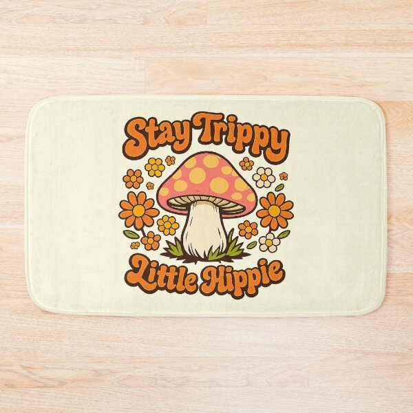 Item preview, Stay Trippy Little Hippie Retro Mushroom 70s Aesthetic designed and sold by Far Out Goods.