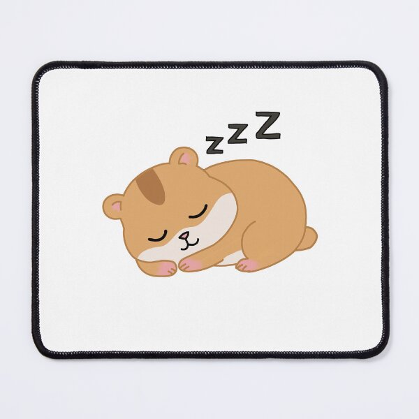 Item preview, Cute Sleeping Hamster Sticker – Sleepy Hamster ZZZ Kawaii Animal designed and sold by pn_terest.