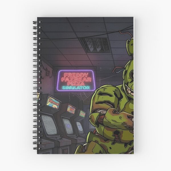 Item preview, Scary Springtrap in an arcade designed and sold by ForThe2F0X1Folks.