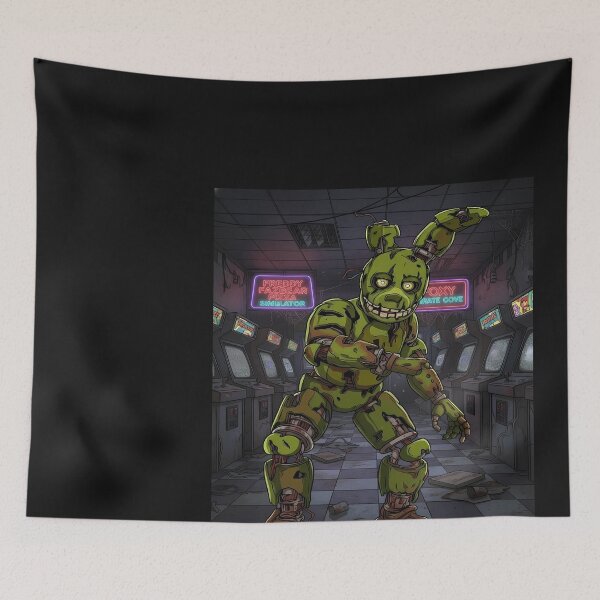 Item preview, Scary Springtrap in an arcade designed and sold by ForThe2F0X1Folks.